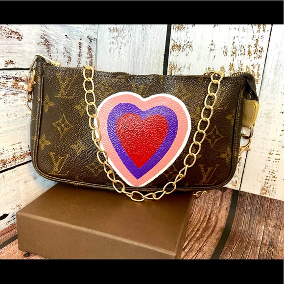 Louis Vuitton Handbags - Louis Vuitton Pochette Accessory crossbody custom